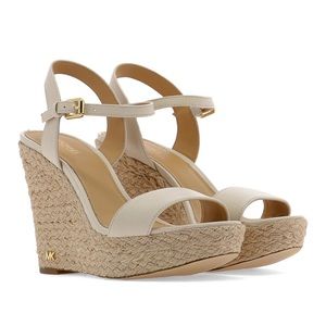 Michael Kors Jill Leather Wedge